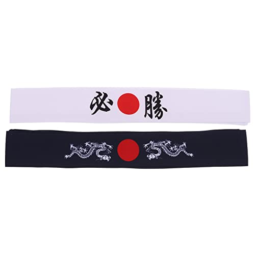 Bandeau japonais Bushido pour stopper la sueur pendant le sport et la cuisine