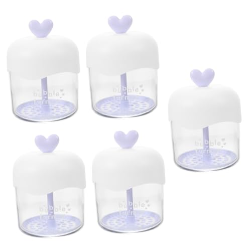 PATKAW 5 Piezas burbujeador fabricante de espuma facial jarra de leche gel Botella de espuma facial Ahorra limpiador facial suministro de limpieza facial fabricante de espumas limpiadoras