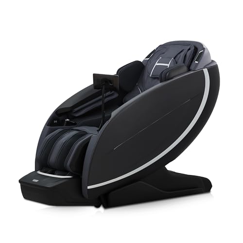 Image of Lixo LI7788 Massage Chair for Family | Sonic-Wave 4D Mechanism | AI Double-Sensing Body Scan | 24 Auto Programs | 7-Inch Smart Touchscreen | Intelligent Voice Control | Bluetooth Audio Sync - Black
