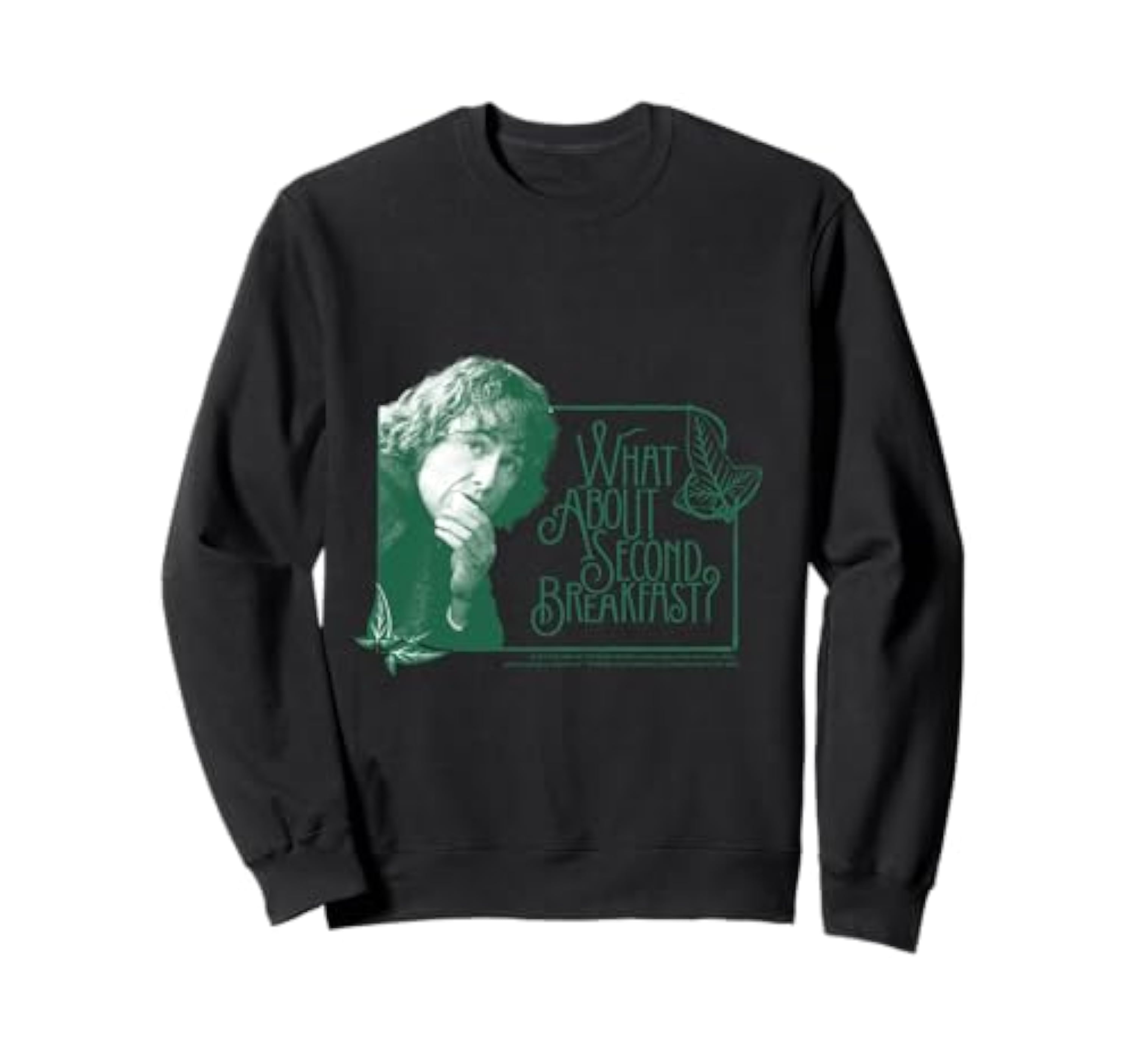 ¿Qué Pasa con el Segundo Desayuno Green Leaf Sudadera