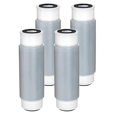 Waterdrop AP117 Whole House Water Filter, Replacement for 3M® Aqua-Pure AP117 Drinking Water System, Whirlpool® WHKF-GAC for Chlorine, Dirt and Rust Reduction, Pack of 4