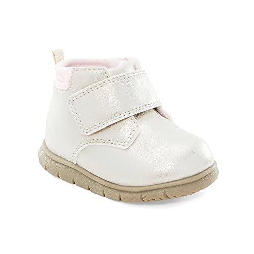Simple Joys by Carter's Unisex Kids' London First Walker Shoe, Gold, 6