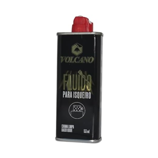 Fluido para Isqueiro 133 ml - VOLCANO