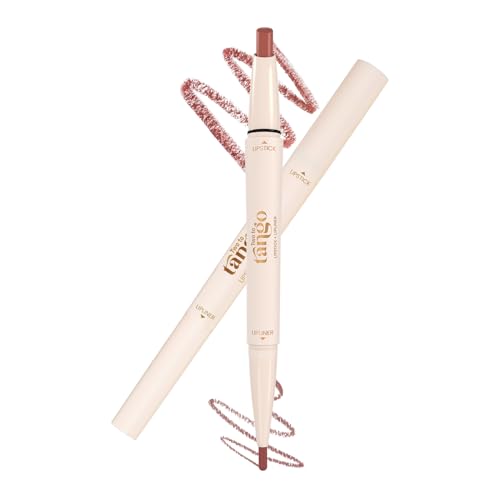 Image of Glam21 Two To Tango Lip Liner + Lipstick Duo |Non-Transfer | 16hrs Long Stay | Creamy Matte Finish| Super-glide formula | Non-drying |For Sensational lip look, Nude Charm-15