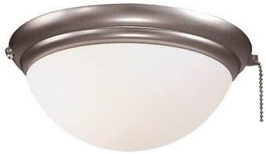 Minka Aire K9373L-BS Accesorio  Kit de luz universal de 4 W 1 LED, 4.5 pulgadas de alto y 9.25 pulgadas de ancho, color acabado acero cepillado