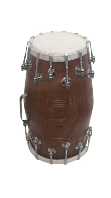 Sai Musical Dholak Drums Double Bolt Tuned Made Of Sheesham Wood Dholki Yoga Bhajan Kirtan. 2
