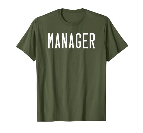 Manager – Team Leader Identification T-Shirt, Men, Olive Green, Large