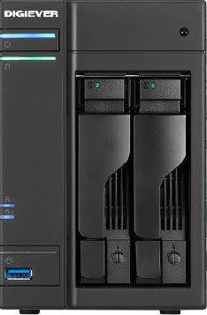 DIGIEVER 16CH 4K NVR with Intel Processor, 20TB Support