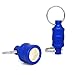 Evaty Magnetic Aluminum Alloy Net Release Holder Keychain Fly Fishing Net Retractor Fishing Net Keeper Magnet Clip Landing Net Connector for Fishing Hooks, Lures, Flies, Trout Line, Keys (Blue)