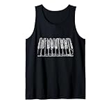 Avez-vous un instrument de musique préféré? Ensuite, cette conception de croquis de clavier est parfaite pour un professeur de piano, un musicien de clavier, un pianiste et un compositeur. Aussi portable lors d'un Concerto pour piano.