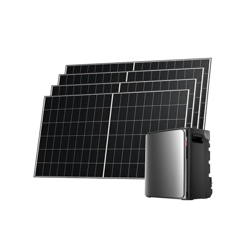 EF EcoFlow Stream Ultra X batería 3,84 kWh con 4 Paneles solares ...