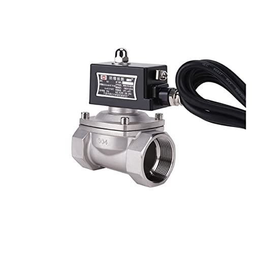 Électrovanne antidéflagrante 1-1/2" DN40 230VAC NF acier inoxydable 304 - 2