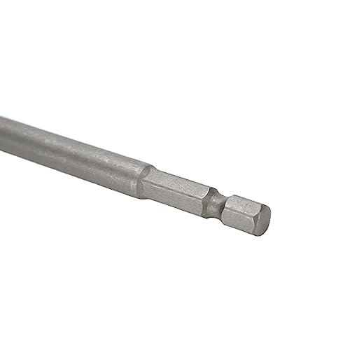 Rannb Hex Shank Magnetic Power Nut Driver Bit Set 7mm Hex Socket Extension Long Metric Hex Driver Bits -2pcs — view 5