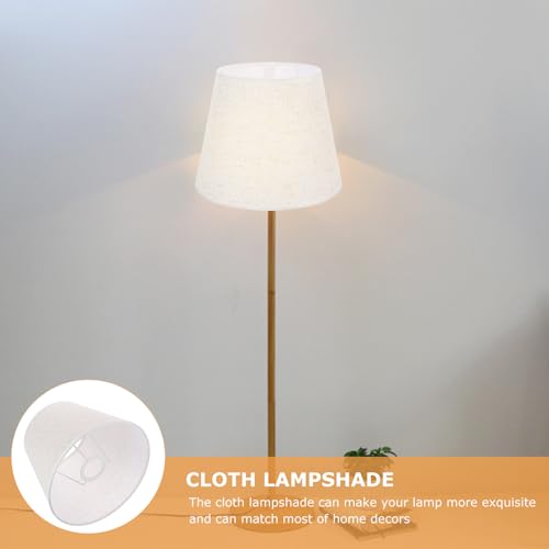 PRETYZOOM Pantalla Beige Claro para Lámparas de Mesa y Salón 7