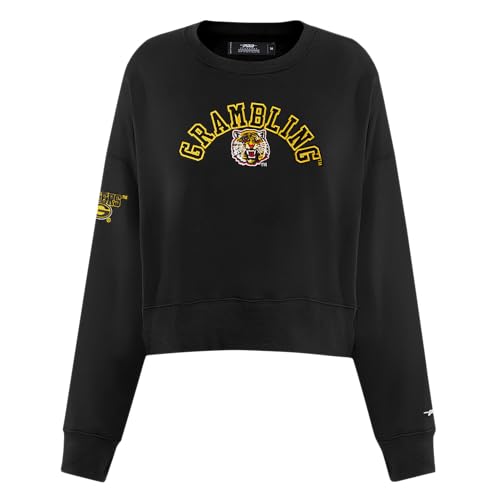 Sudadera Pro Standard College Classic Premium de Algodón Suave con Cuello Redondo