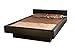 Strobel Organic Hanover Complete Padded Waterbed with Hydro-Support HS303 Waveless Mattress, Black Vinyl Super Single