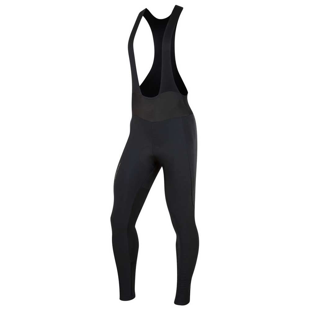 PEARL IZUMI Men's Cycling Bib Tights, High-Stretch Fabric & Water-Resistant, AmFIB, Insulated with Elite Levitate Chamois, Black, X-Large