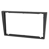  tomzz Audio 2439-107 Doppel DIN Radioblende für Opel Corsa C Combo Omega B Vectra C Meriva, Suzuki Ignis Wagon R, rauchgrau, london smoke