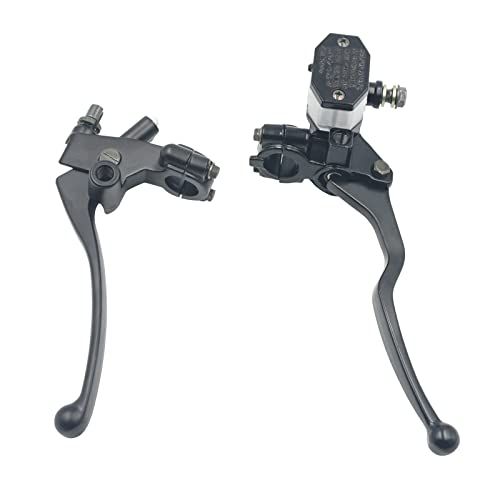 Rayesyth 7/8" Brake Clutch Master Cylinder Lever For Suzuki Dr200 Gn250 Gn125 Gs125 Drz Gs Rg Clutch And Brake Lever - Front Left And Right #TOP3