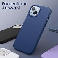 JETech Silikon Hülle für iPhone 14, Kobaltblau – Ansicht 6