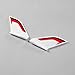 E-flite Vertical Fin Set Ultrix EFLU6452 Replacement Airplane Parts
