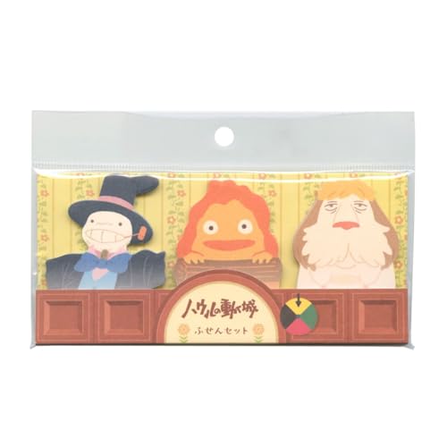Amazon.co.jp: ふせんセット ダイカット ふせん 3柄入【ハウルの