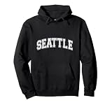 Seattle Classic Vintage New Washington Sports Sudadera con Capucha