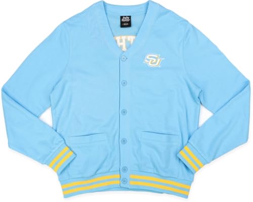 Big Boy Southern Jaguires S6 Mens Cardigan [Sky Blue] - ID#71172-152-85-0-0