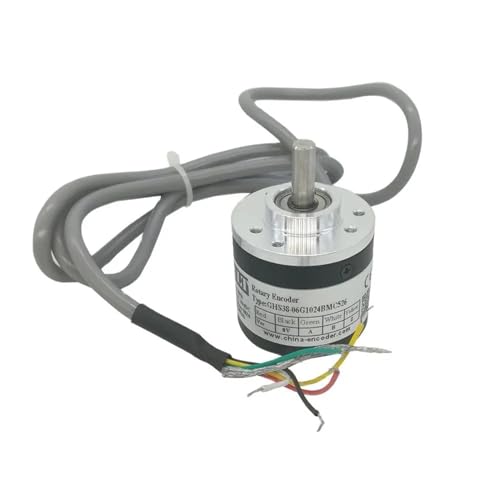 Encodeur rotatif pour commande CNC et automatisme industriel avec axe plein 6mm GHS38 NPN