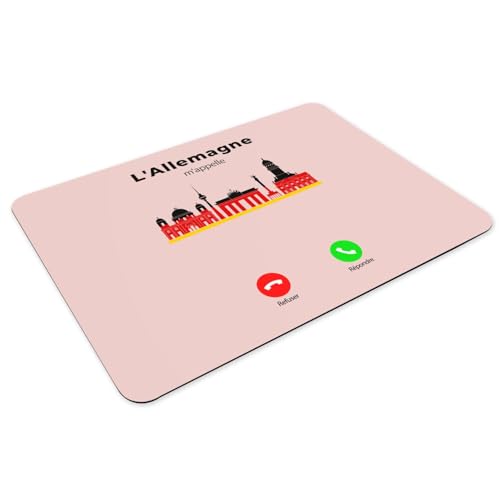 Sets de table en caoutchouc rose pour protéger une table des taches x4 - 3