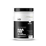 HD MUSCLE EaaHD Essential Amino Acid Powder | 5g Amino9 Blend with All 9 Essential Amino Acids EAAs | Boost Performance & Increase Recovery | Vegan, Gluten Free | 40 Servings (Unflavoured)