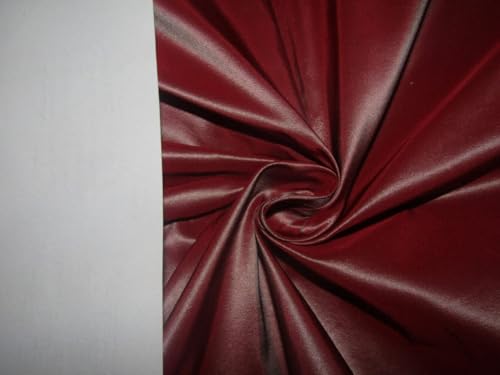 Tissu taffetas pure soie rouge pour robe de soirée et bal