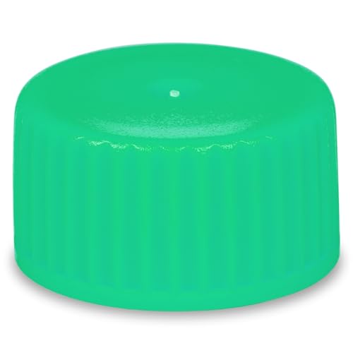 Transport Tube Cap, Screw, 5ml & 10ml, Green, Karter Scientific 239G1 (Case 2000)
