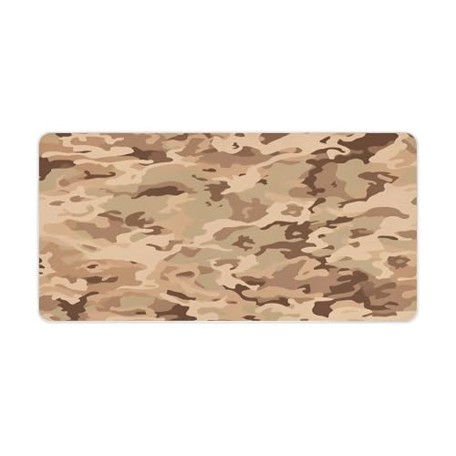 Alfombrilla de escritorio Desert Camo impermeable y antideslizante