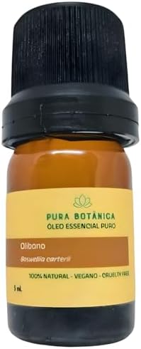 Óleo Essencial de Olíbano 5ml – 100% Puro Pura Botânica para Arom...
