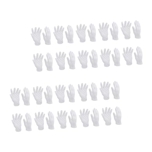 KONTONTY 24paia Guanti Di Cotone Per Lavoro Guanti Antivibrazione Multipurpose Comfort e Protezione Per Giardinaggio e Lavori Manuali