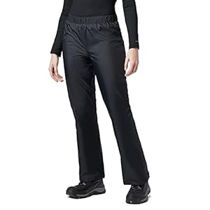 Columbia-Womens-Storm-Surge-Waterproof-Rain-Pant Columbia Sportswear Women's Storm Surge Pant,Black,Large