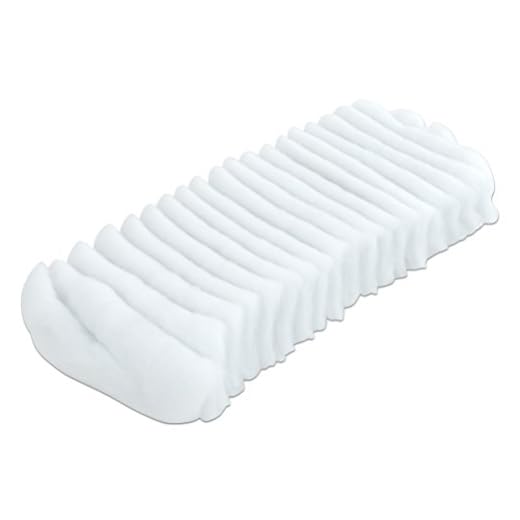 Glorex 6 2524 05 - Bastelwatte, 1 kg weiß, 100 % Polyester, waschbar und hygienisch, flauschiges Füllmaterial für große Füllungen wie Kissen