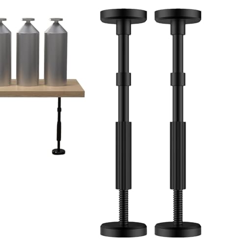 Anti-tiges et colonnes de support solides télescopiques pour dressing