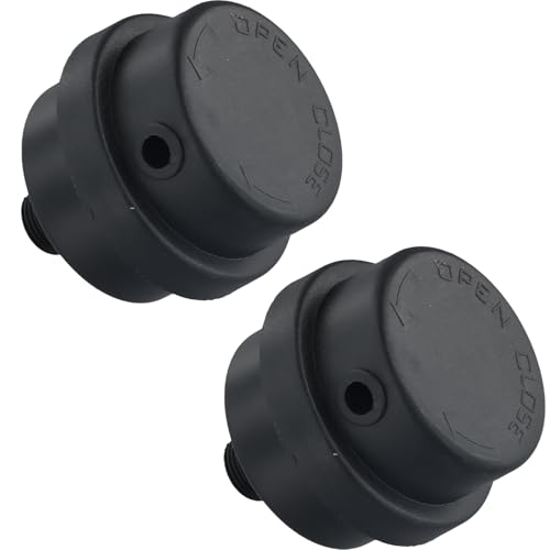 2 Stück Luftfilter Kompressor Schalldämpfer, Kompressor Ersatzteile, Schwarz Geräuschreduzierender Luftkompressor Filter für ölfreie Kompressoren (13 mm)