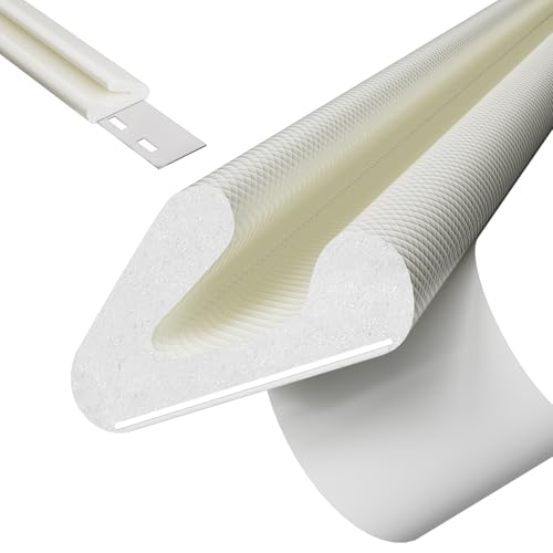 V-Shape Door & Window Weather Stripping Seal 236 Inch, with PVC Core