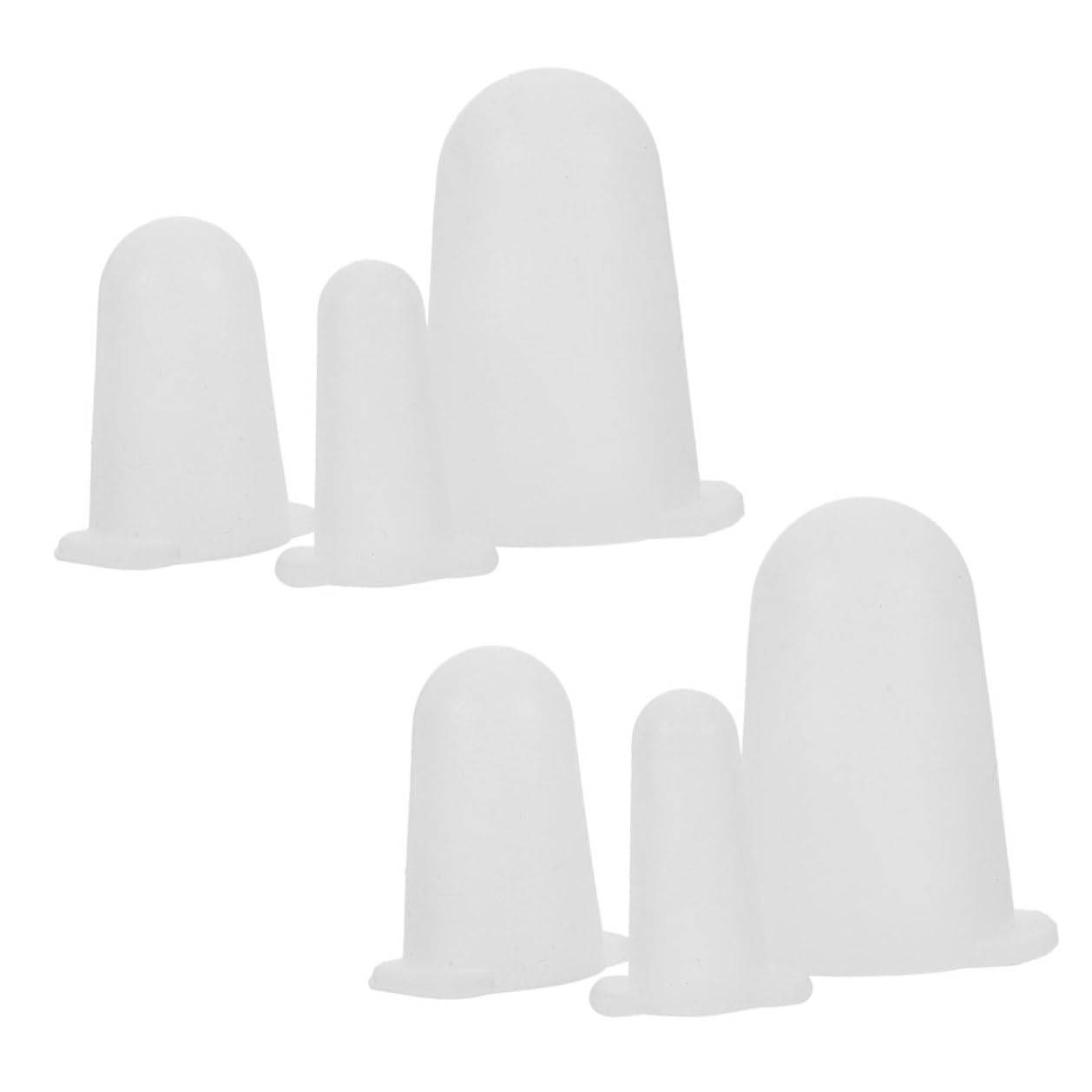Protectores de Boquillas de Silicona 6 Piezas, para Pasteles