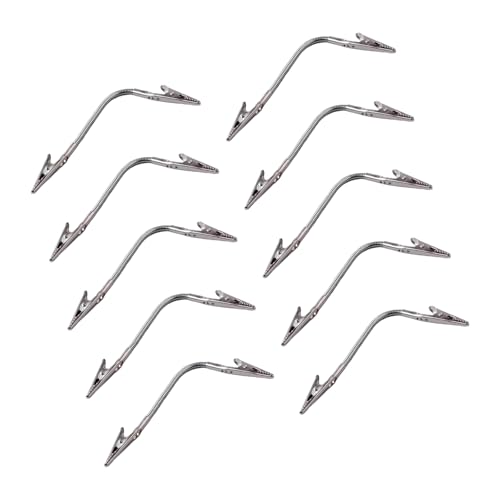 Abrazaderas de doble cabeza clip de fijación ajustable de acero inoxidable multiusos