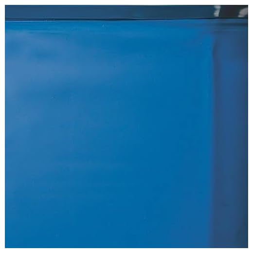 Gre Fpr358 - Liner Para Piscinas Redondas, Diámetro De 350 Cm, Altura De 132 Cm, Color Azul