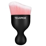 TEUOPIOE Car Interior Cleaning Brush,Auto Soft Hair Car Brush, Car Interior Dust Brush,Car Accessories for Car Dashboard, Air Conditioning Vents,Car Interior Brush for Keyboard Cleaner(Pink White)