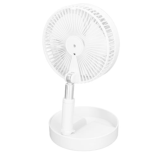Ventilador recargable Jeffergarden contra el calor en dormitorios gracias a su diseño extraíble 7