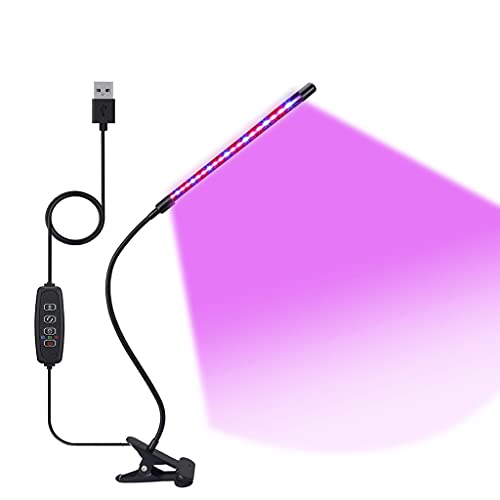 【3 modalità di illuminazione】Questa luce di coltivazione per piante da interno ha 3 modalità di illuminazione:luce rossa,luce blu,luce rossa e blu.La luce rossa favorisce la fotosintesi,la germinazione,la fioritura e la fruttificazione.La luce blu assicura che le piante assorbano più energia attraverso la sintesi della clorofilla per aiutare nella germinazione.Questa lampada da coltivazione professionale stimola la crescita delle piante grazie all'illuminazione multidirezionale.