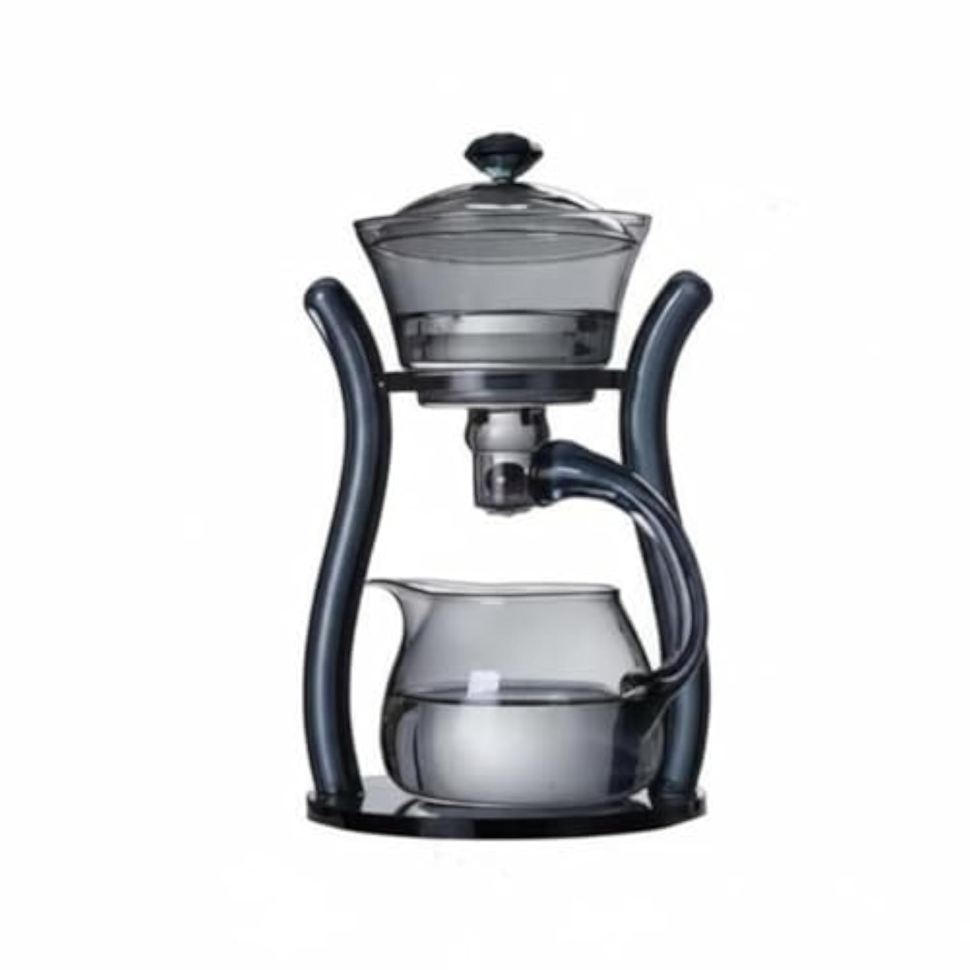 Built-in Strainer Glass Gongfu Tea Set, Easy to Clean