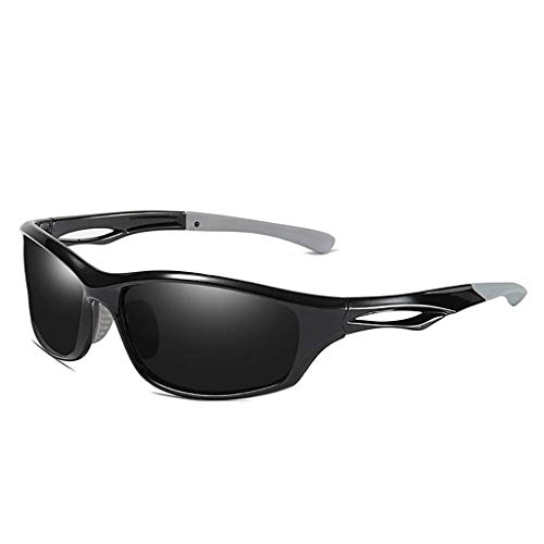 Lunettes de soleil de sport polarisées mixtes pour conduite, cyclisme et course à pied