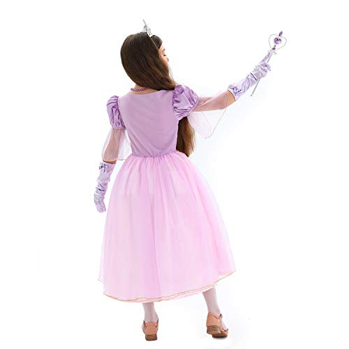 Sincere Party Costume da principessa Rapunzel per